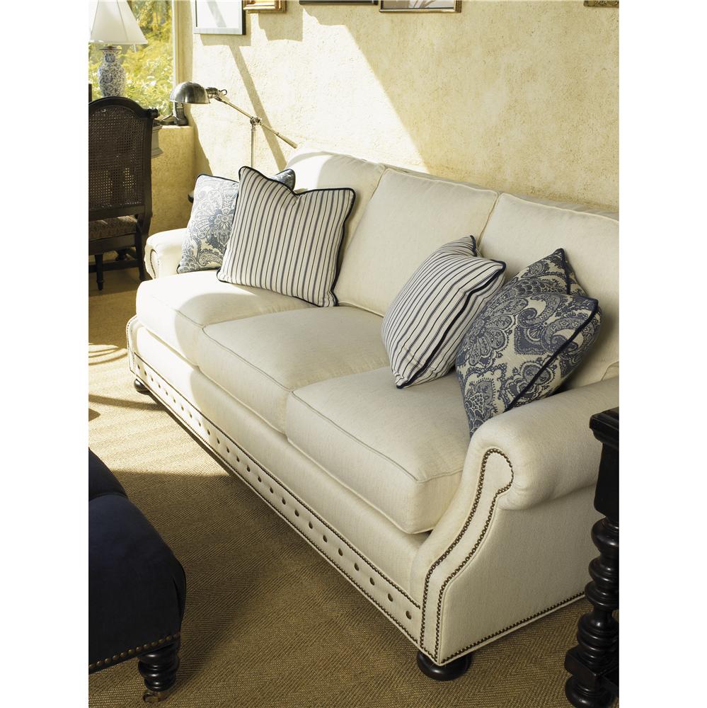 Tommy Bahama Home Kingstown 7140 33 Osbourne Sofa with Nail Head